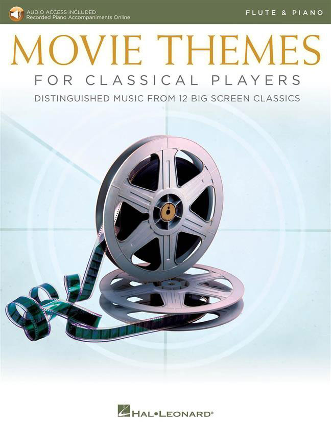 HAL LEONARD MOVIE THEMES FOR CLASSICAL PLAYERS-FLUTE & PIANO