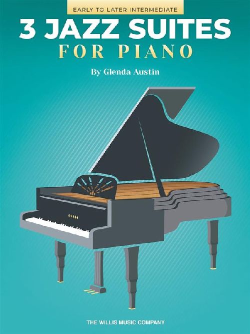 HAL LEONARD GLENDA AUSTIN - THREE JAZZ SUITES FOR PIANO