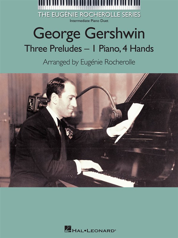 HAL LEONARD GERSHWIN GEORGE - 3 PRELUDES FOR INTERMEDIATE - PIANO DUET