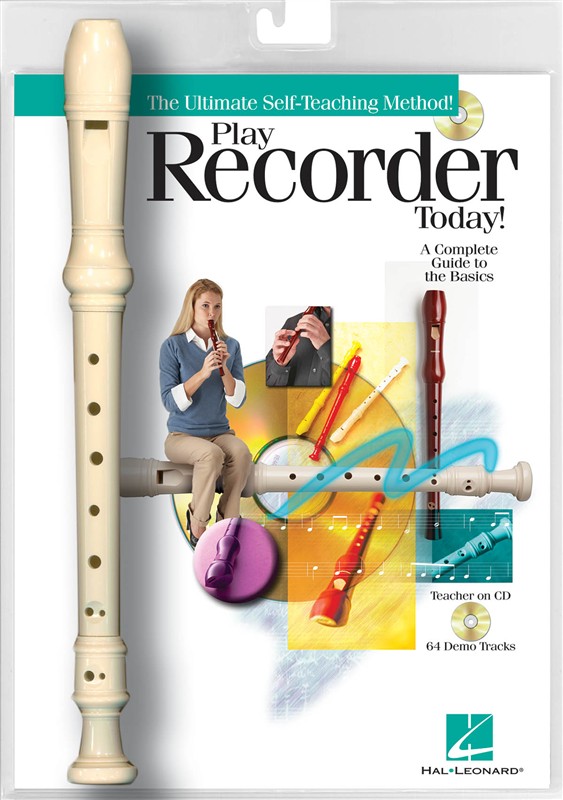 HAL LEONARD PLAY RECORDER TODAY! - + CD PACKAGED WITH A RECORDER - DESCANT RECORDER