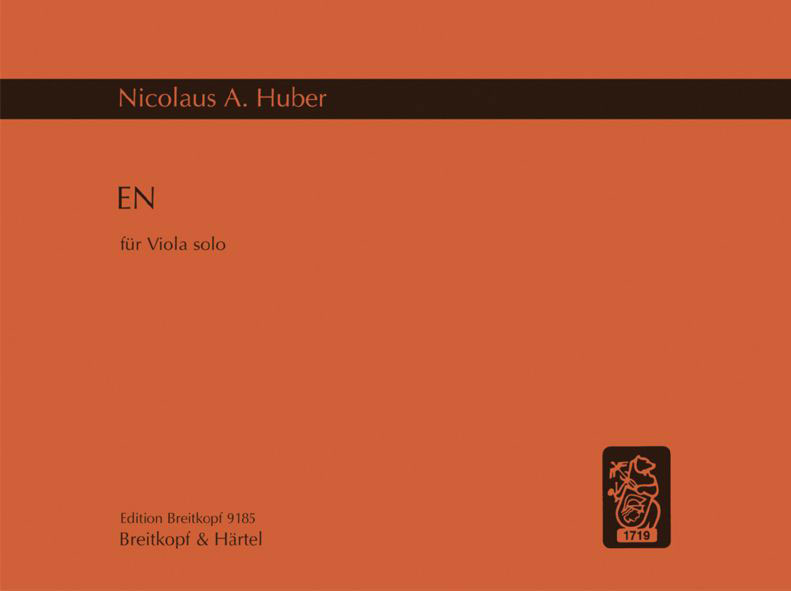 EDITION BREITKOPF HUBER NICOLAUS A. - EN - VIOLA