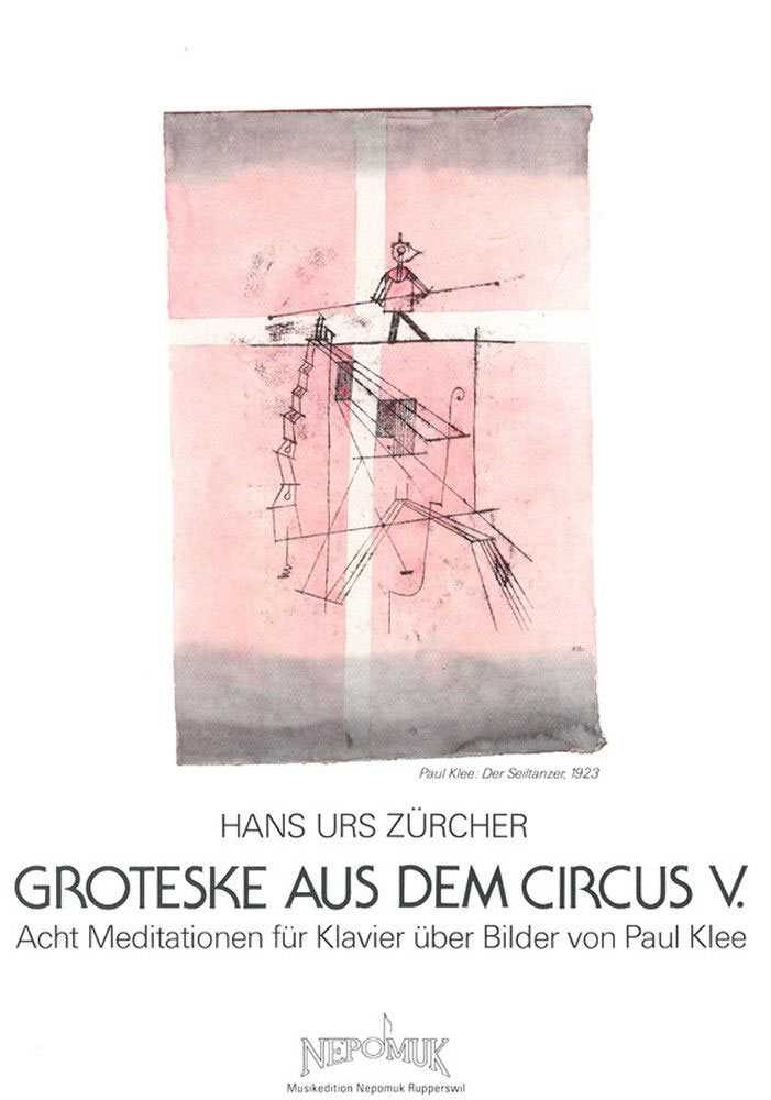 EDITION BREITKOPF ZURCHER HANS URS - GROTESKE AUS DEM CIRCUS V - PIANO