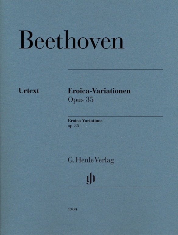 HENLE VERLAG BEETHOVEN - VARIATIONS EROICA OP.35 - PIANO