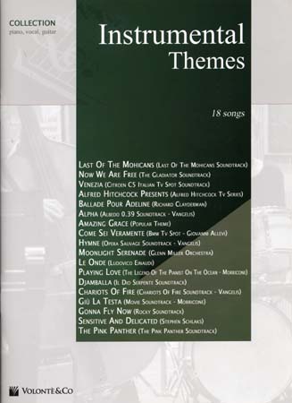 VOLONTE&CO INSTRUMENTAL THEMES COLLECTION 18 SONGS - PVG