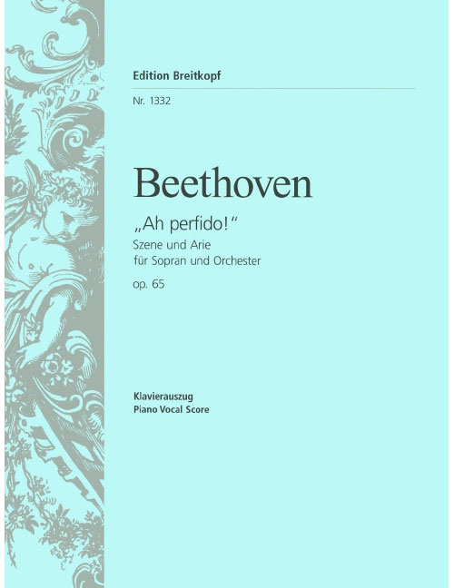 EDITION BREITKOPF BEETHOVEN LUDWIG VAN - AH! PERFIDO OP. 65 - PIANO
