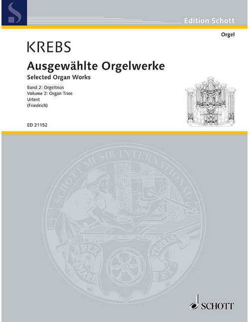 SCHOTT KREBS J. L. - SELECTED ORGAN WORKS BAND 2 - ORGUE