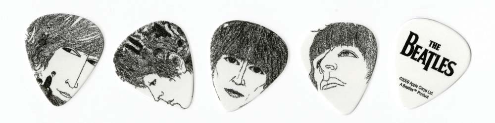 D'ADDARIO AND CO BEATLES GUITAR PICKS REVOLVER 10 PACK HEAVY