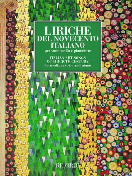 RICORDI LIRICHE DEL NOVECENTO ITALIANO - CHANT ET PIANO