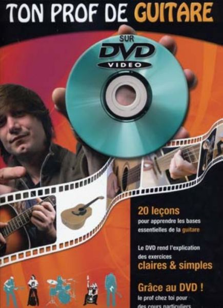 COUP DE POUCE ROUX JULIEN - TON PROF DE GUITARE ACOUSTIQUE + DVD