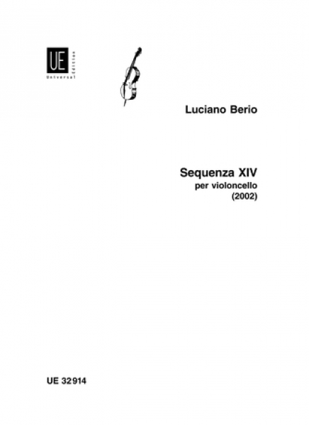 UNIVERSAL EDITION BERIO L. - SEQUENZA XIV - VIOLONCELLE 