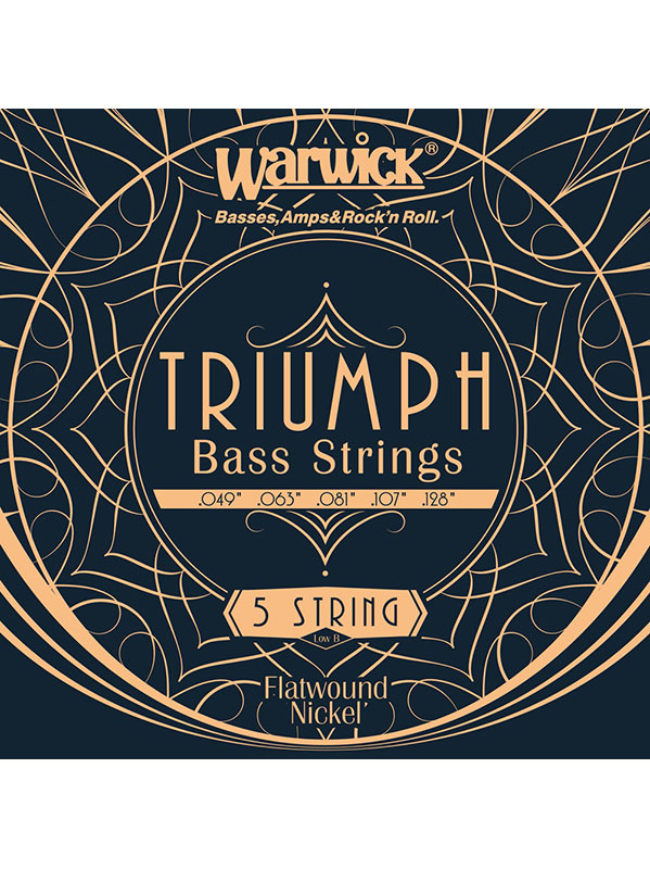 WARWICK BASS 5 STRINGS FOR TRIUMPH BASS LOW B 49-128