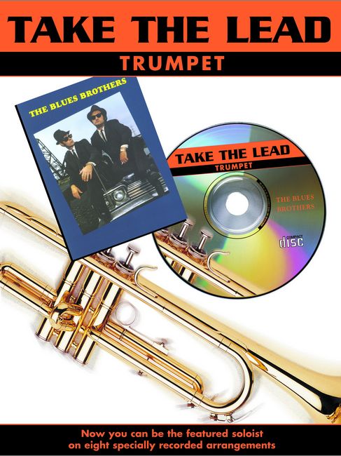 FABER MUSIC TAKE THE LEAD - BLUES BROTHERS + CD - TRUMPET AND PIANO 