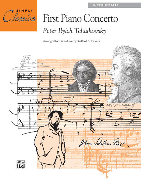 ALFRED PUBLISHING TCHAIKOVSKY PIOTR ILYICH - PIANO CONCERTO NO1 - PIANO SOLO
