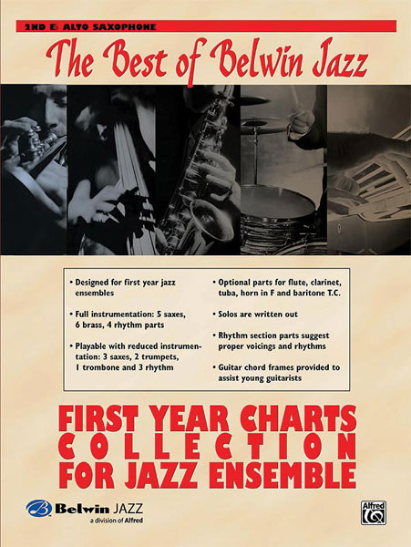 ALFRED PUBLISHING BEST OF BELWIN: FIRST YEAR CHARTS - ALTO SAX 2