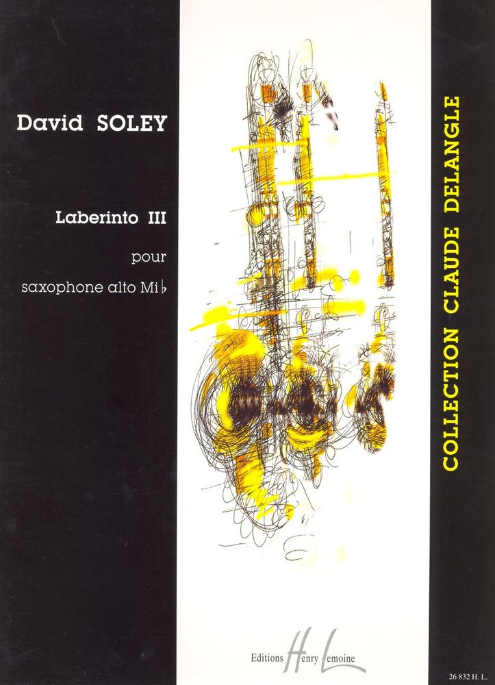 LEMOINE SOLEY DAVID - LABERINTO III - SAXOPHONE