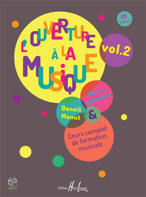 LEMOINE CHEPELOV P. / MENUT B. - OUVERTURE A LA MUSIQUE VOL.2 + CD 