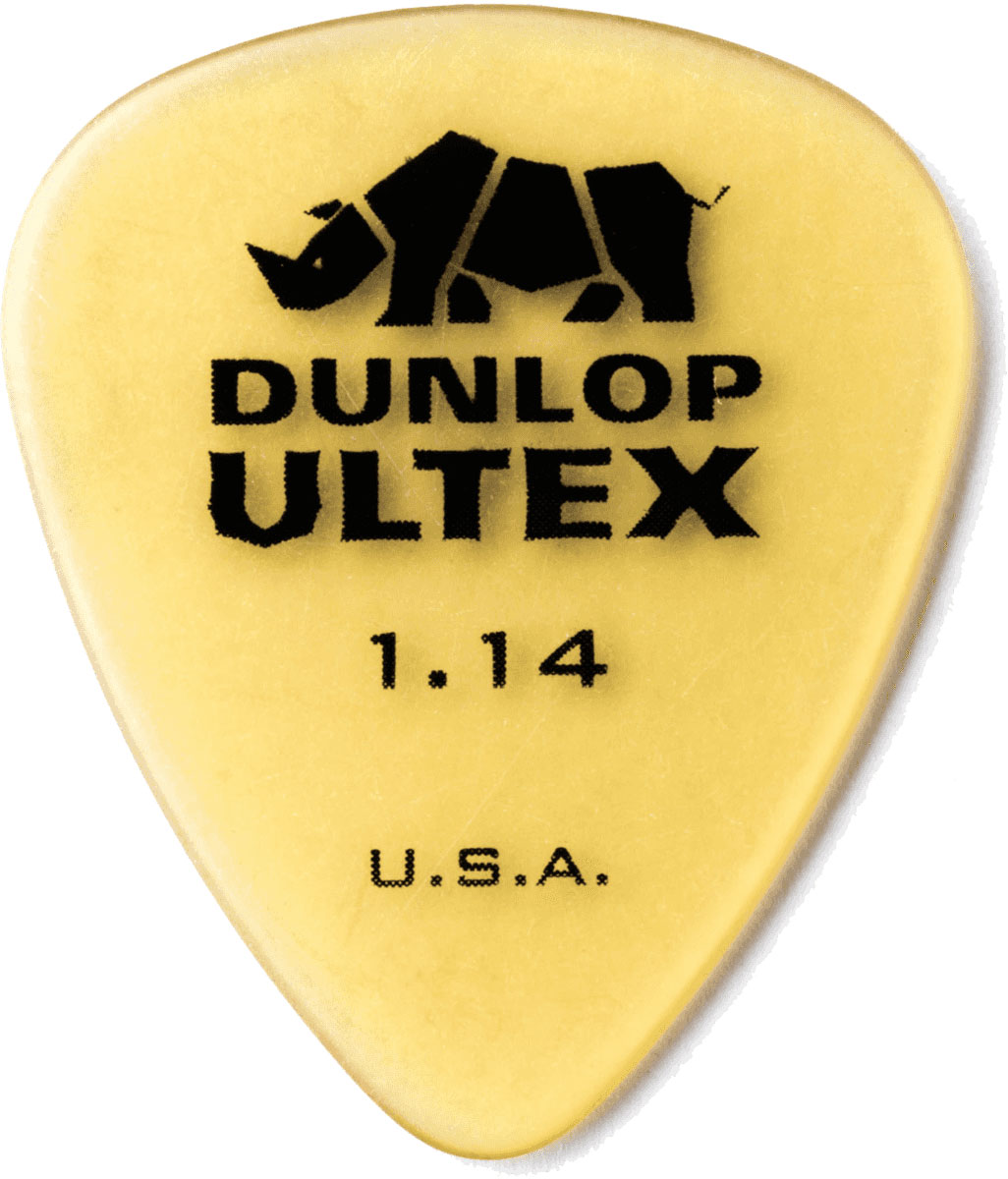 JIM DUNLOP ADU 421P114 - ULTEX STANDARD PLAYERS PACK - 1,14 MM (BY 6)