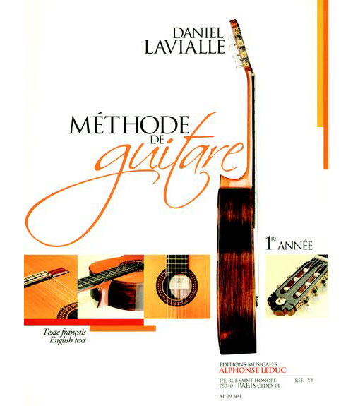 LEDUC LAVIALLE DANIEL - METHODE DE GUITARE 1ERE ANNEE