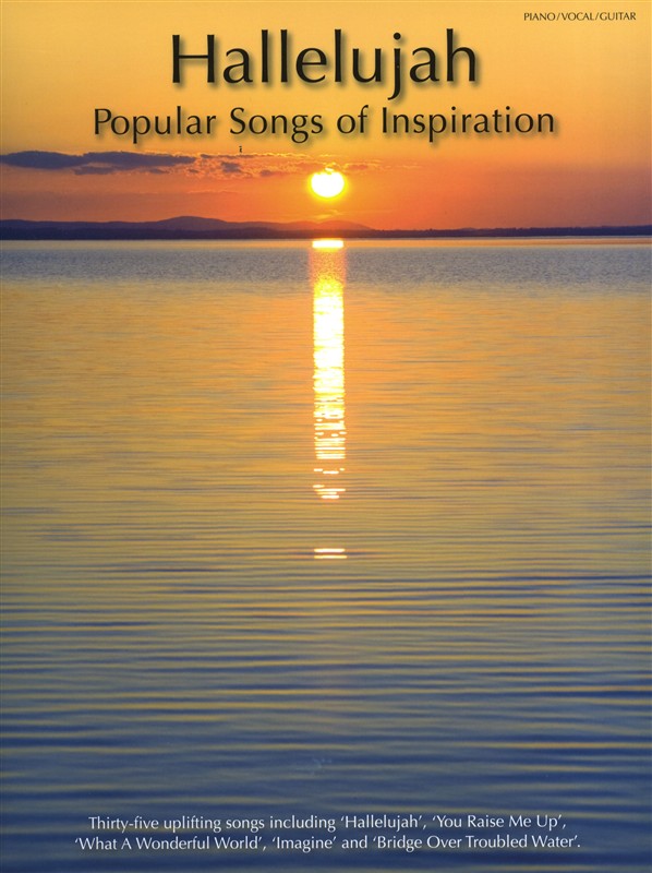 WISE PUBLICATIONS HALLELUJAH POPULAR SONGS OF INSPIRATION - PVG