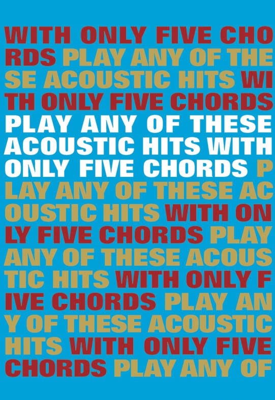 WISE PUBLICATIONS PLAY ANY OF ACOUSTIC HITS - LYRICS AND CHORDS
