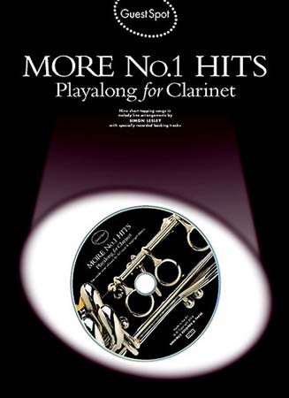 MUSIC SALES GUEST SPOT - MORE N°1 HITS + CD - CLARINET