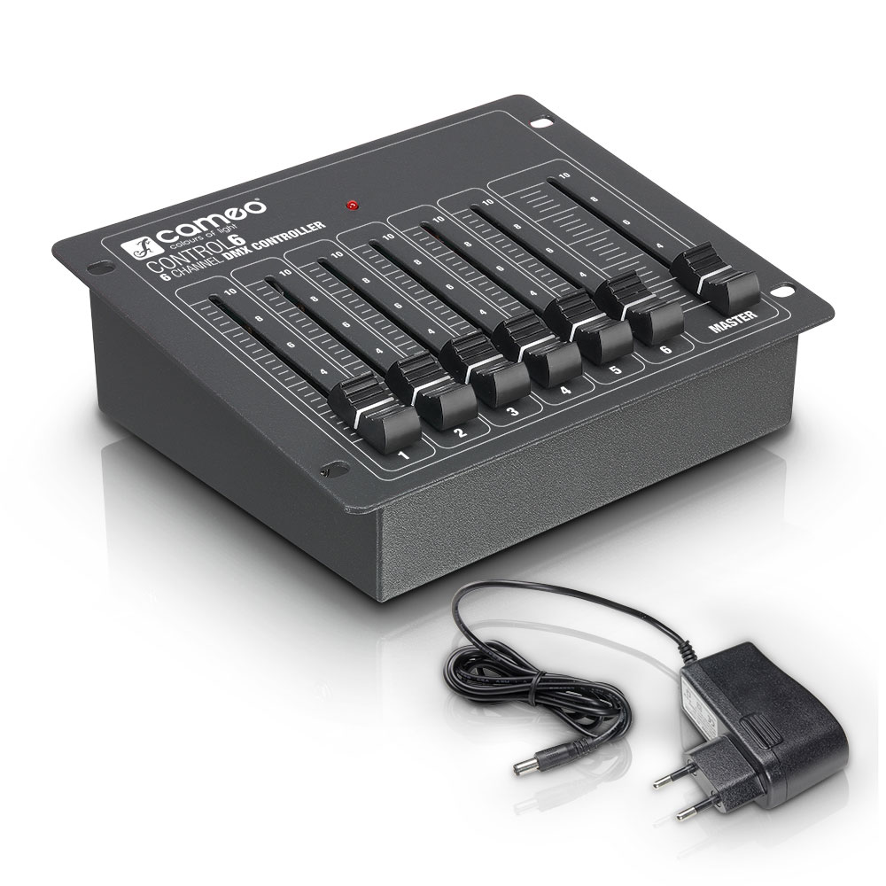 CAMEO CONTROL 6 - 6 CHANNEL DMX CONTROLLER