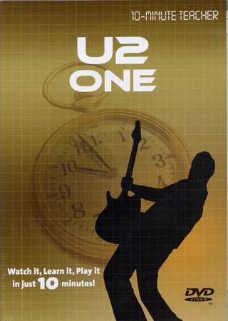 MUSIC SALES U2 - ONE - DVD 10-MINUTE TEACHER - GUITAR