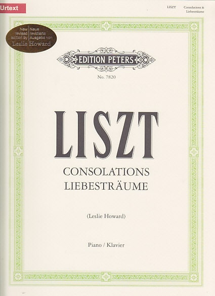 EDITION PETERS LISZT F. - CONSOLATIONS/LIEBESTRAUME (NOTTURNOS) - PIANO