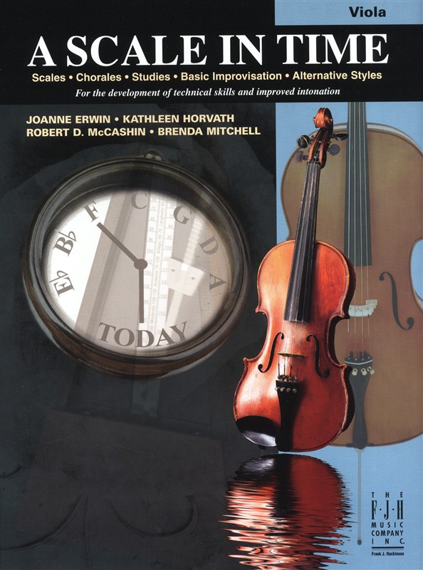 MUSIC SALES ERWIN HORVATH MCCASHIN MITCHELL A SCALE IN TIME VLA - VIOLA