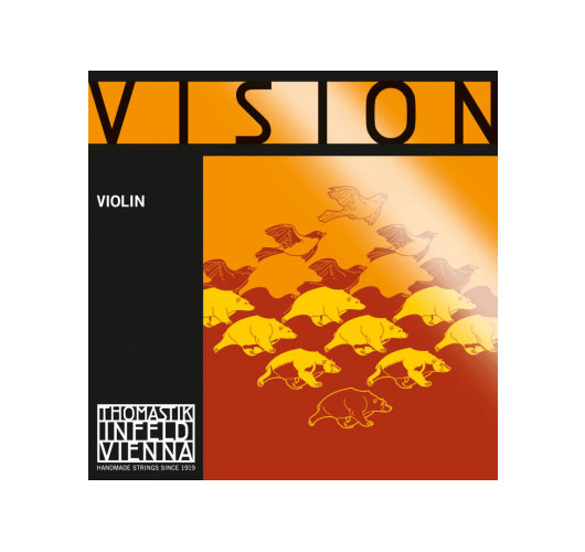 THOMASTIK STRINGS VIOLIN VISION SYNTHETIC CORE MEDIUM VI01