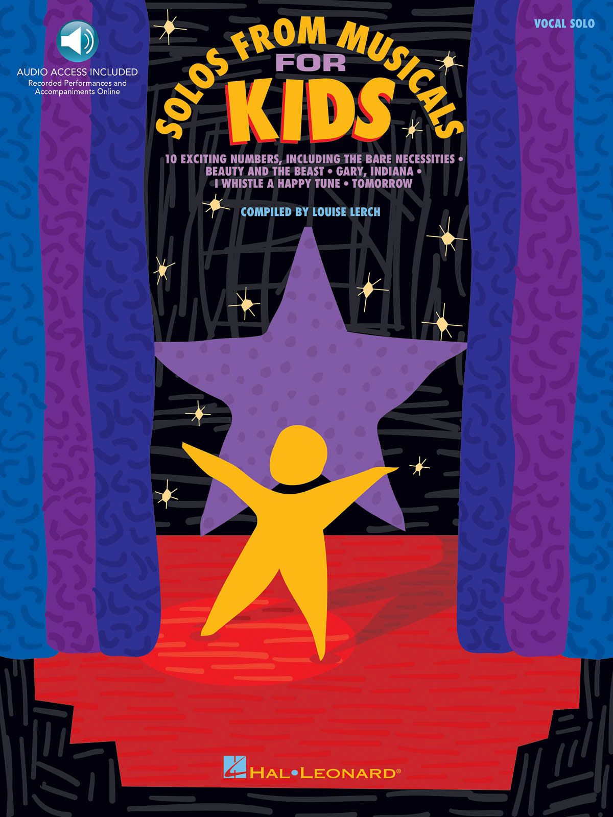 HAL LEONARD SOLOS FROM MUSICALS FOR KIDS VOCAL COLLECTION + AUDIO TRACKS - VOICE