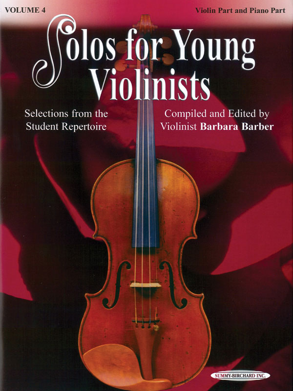 ALFRED PUBLISHING BARBER BARBARA - SOLOS FOR YOUNG VIOLINISTS 4 - VIOLIN AND PIANO