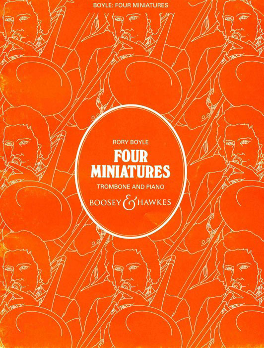 BOOSEY & HAWKES BOYLE RORY - FOUR MINIATURES - TROMBONE AND PIANO
