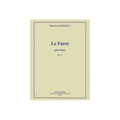 COMBRE JOURNEAU MAURICE - LE FURET OP.51 - PIANO