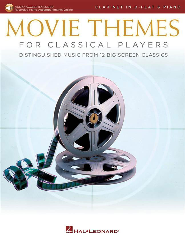 HAL LEONARD MOVIE THEMES FOR CLASSICAL PLAYERS-CLARINET & PIAN