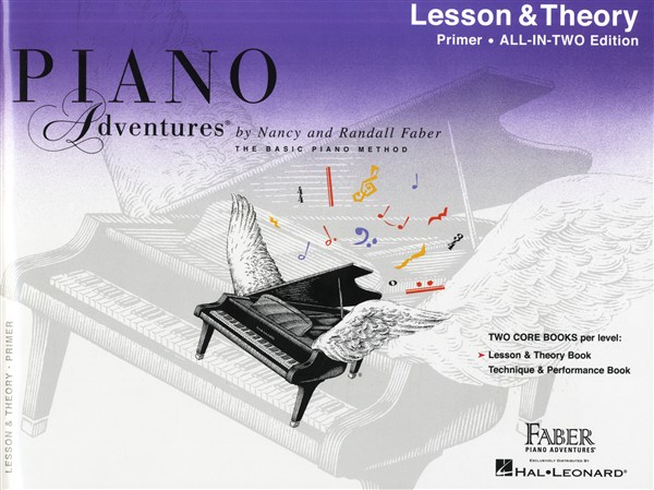 HAL LEONARD PIANO ADVENTURES ALL IN TWO PRIMER LESSON AND THEORY ANGLICISED - PIANO SOLO