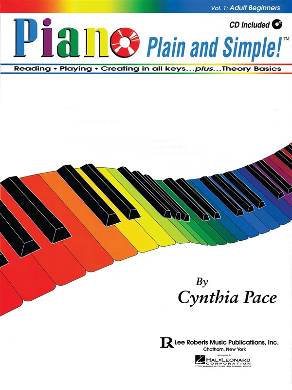 MUSIC SALES PACE CYNTHIA - PIANO PLAIN AND SIMPLE - PIANO SOLO