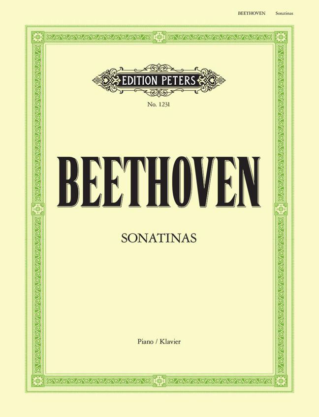 EDITION PETERS BEETHOVEN LUDWIG VAN - 6 SONATINAS - PIANO