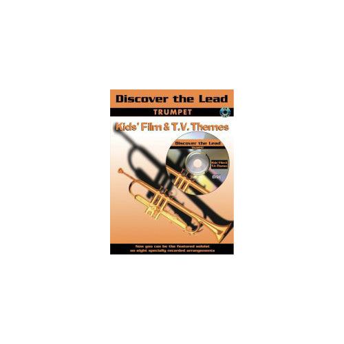FABER MUSIC DISCOVER THE LEAD - KID'S FILM/TV + CD - TRUMPET AND PIANO 
