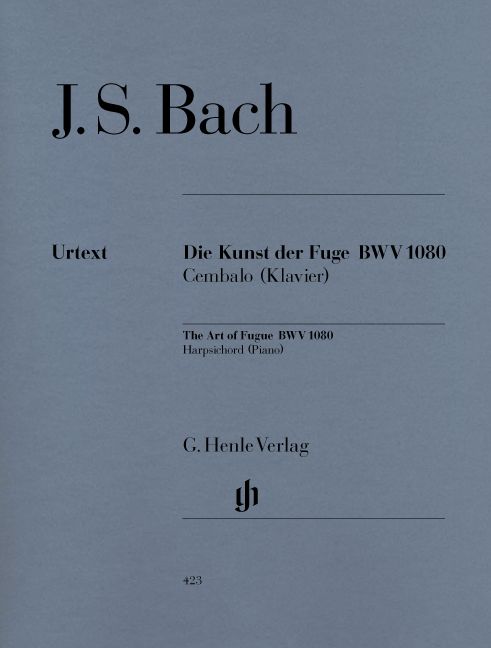 HENLE VERLAG BACH J.S. - ART OF THE FUGUE BWV 1080