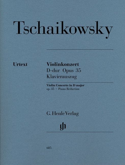 HENLE VERLAG TSCHAIKOWSKY P.I. - VIOLIN CONCERTO OP. 35