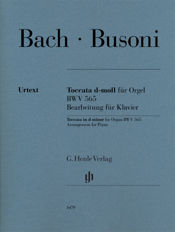HENLE VERLAG BACH / BUSONI - TOCCATA D-MOLL BWV 565 - PIANO