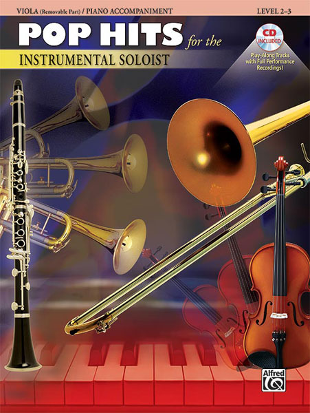 ALFRED PUBLISHING POP HITS:INSTRUMENTAL SOLOISTS + CD - VIOLA SOLO