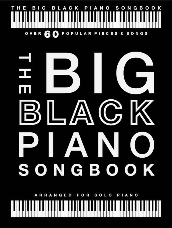 WISE PUBLICATIONS THE BIG BLACK PIANO SONGBOOK