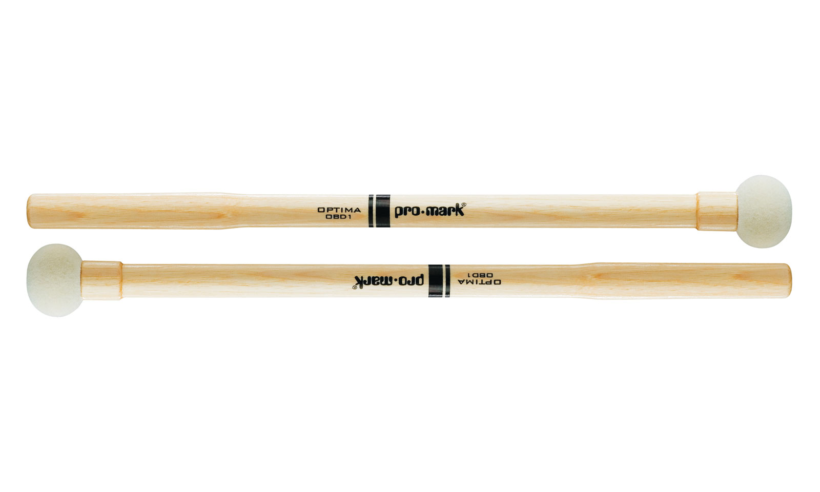 PRO MARK OPTIMA MARCHING BASS DRUM MALLETS - OBD1