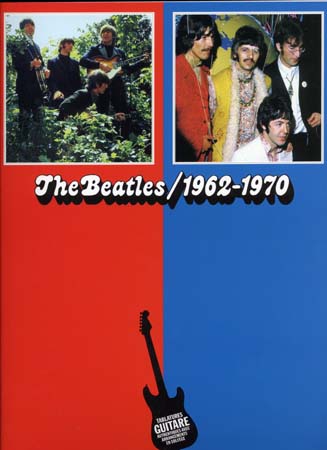 EMF BEATLES (THE) - 1962-1970 ALBUM ROUGE ET BLEU - GUITAR TAB 