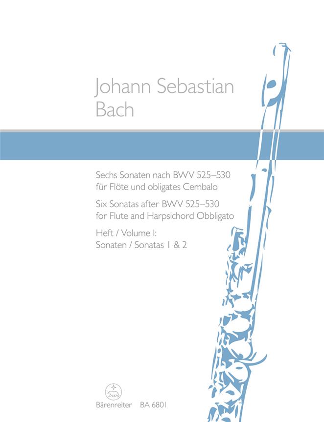 BARENREITER BACH J.S. SECHS SONATEN NACH BWV 525-530 HEFT I (SONATEN 1 UND 2)