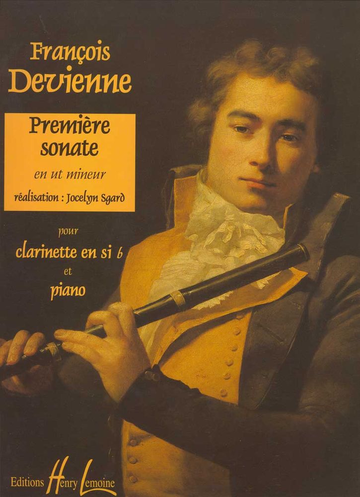 LEMOINE DEVIENNE FRANCOIS - SONATE N°1 + CD - CLARINETTE, PIANO