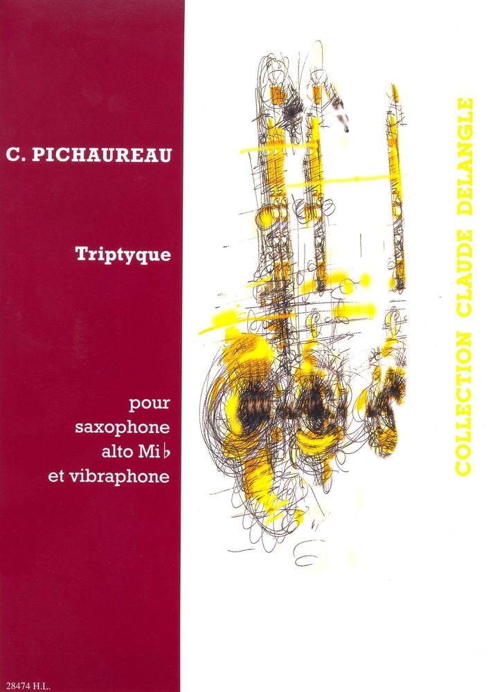 LEMOINE PICHAUREAU CLAUDE - TRIPTYQUE - SAXOPHONE MIB AND VIBRAPHONE