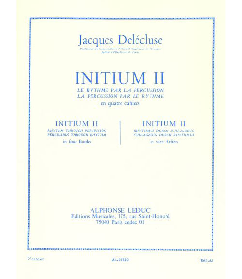 LEDUC DELECLUSE JACQUES - INITIUM II
